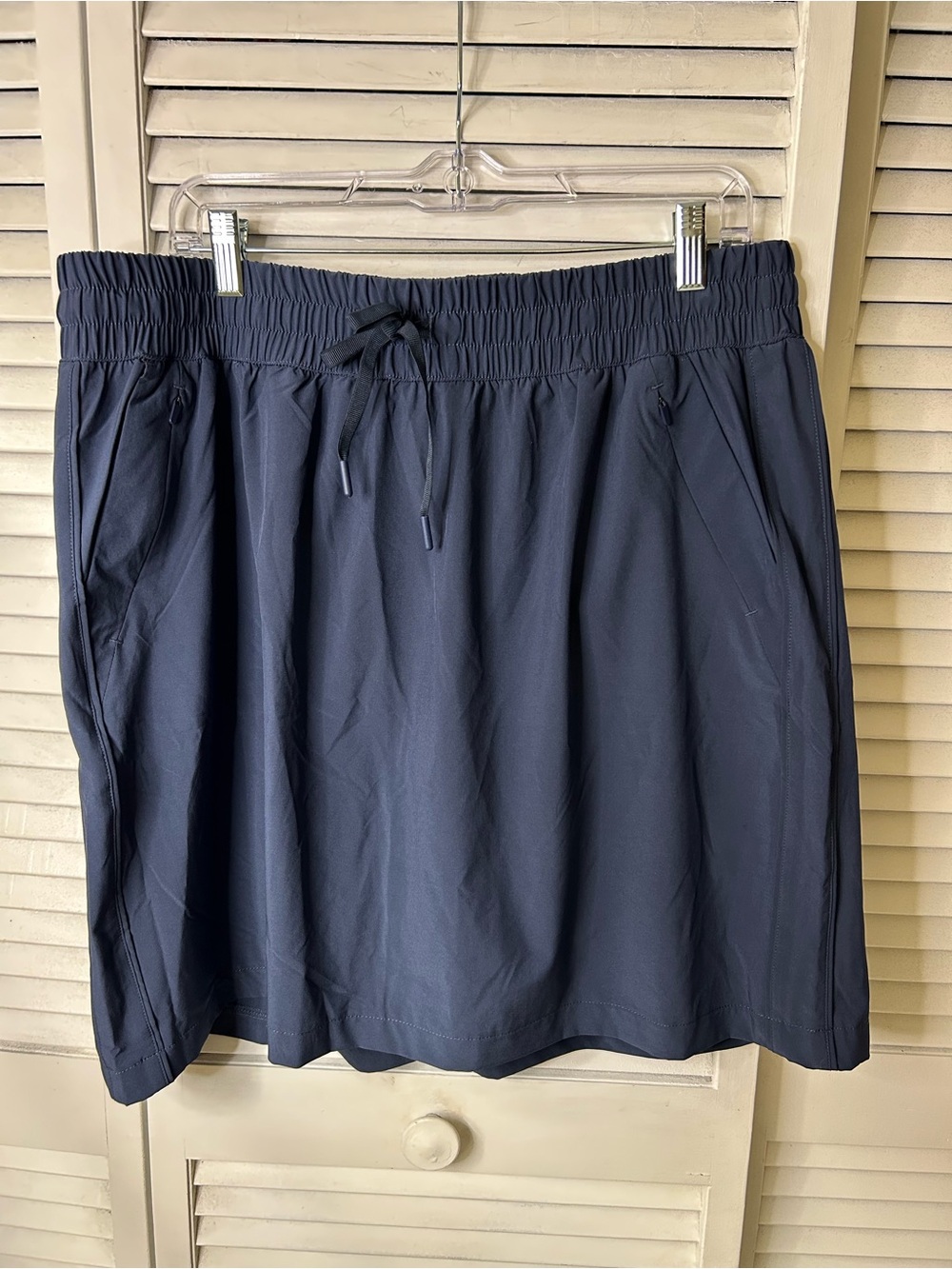 RBX Women's Navy Active Drawstring Skort Size 1X